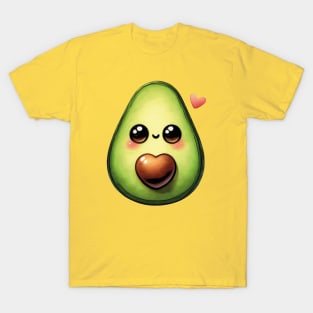 Kawaii Avocado T-Shirt